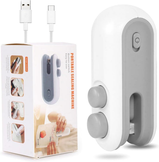 2-in-1 USB Heat Sealer & Cutter – Magnetic Tool