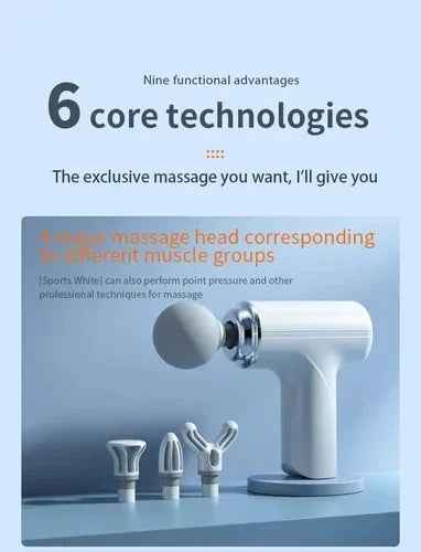 Mini Gun Massager – Deep Tissue Pain Relief