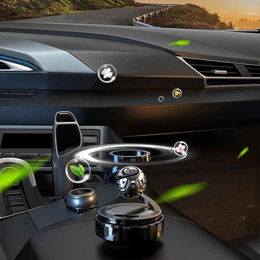 Solar Levitating Ball Car Air Freshener