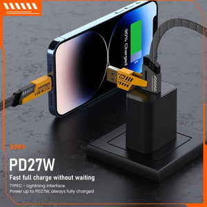 4-in-1 Lightning Charging Cable for Fast Charging and Data Transfer