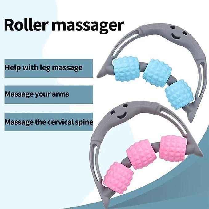 3-Ball Rolling Massager – Muscle Relief Tool
