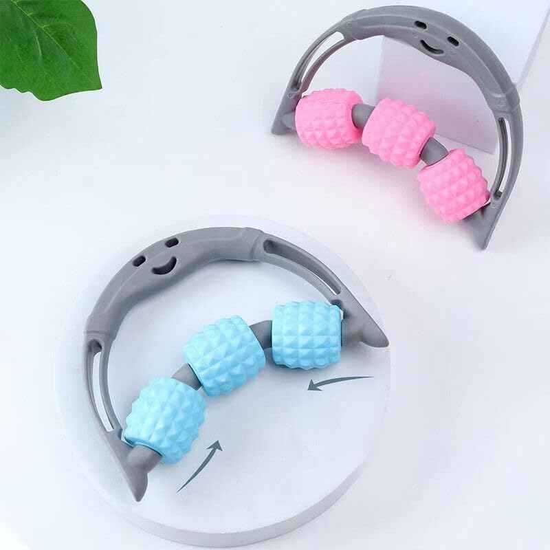 3-Ball Rolling Massager – Muscle Relief Tool