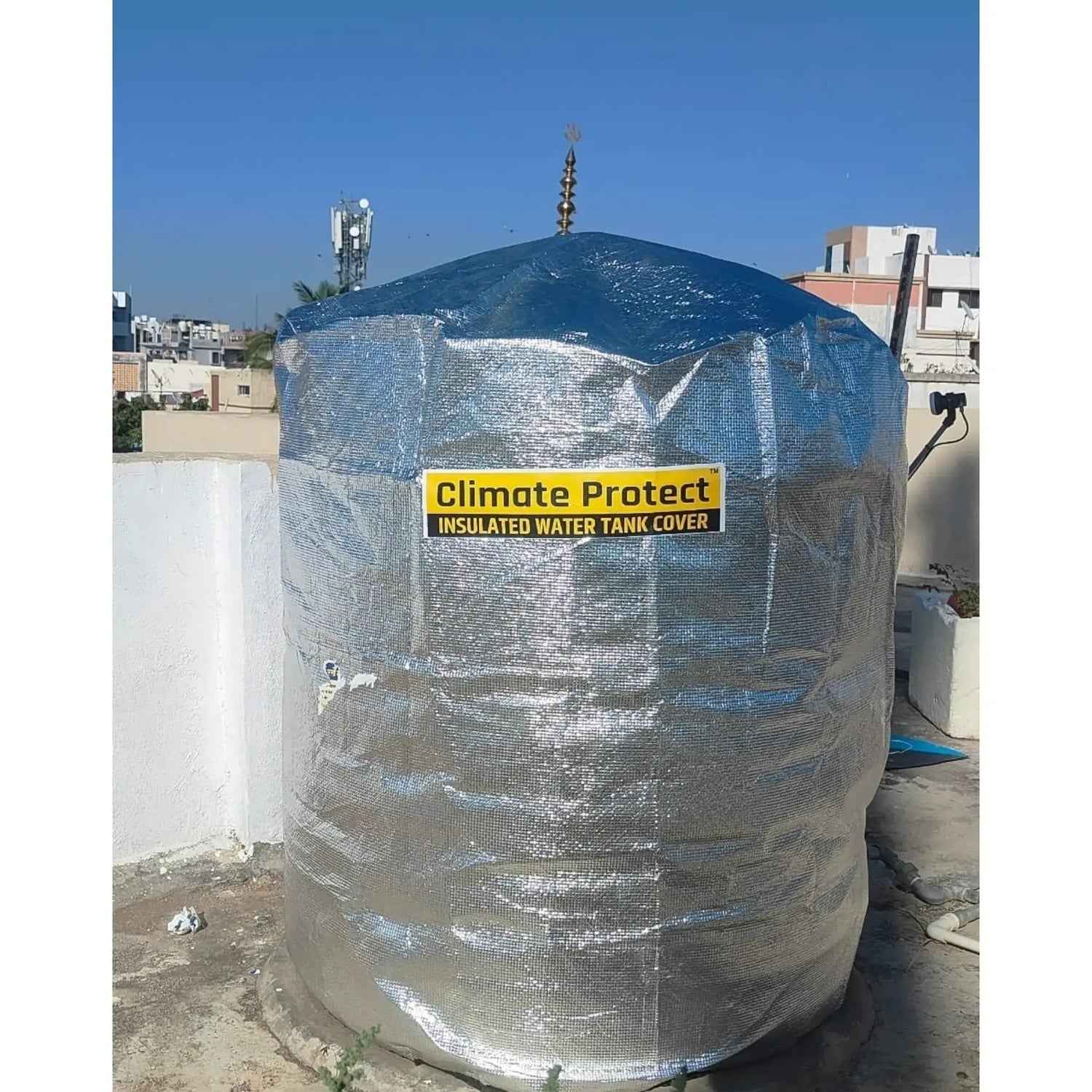 500L Insulated Water Tank Cover – Heat & Climate Protect