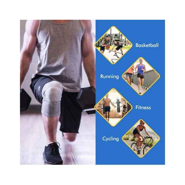 OrthoTrust - Premium Bamboo Knee Sleeves (Pack Of 2)