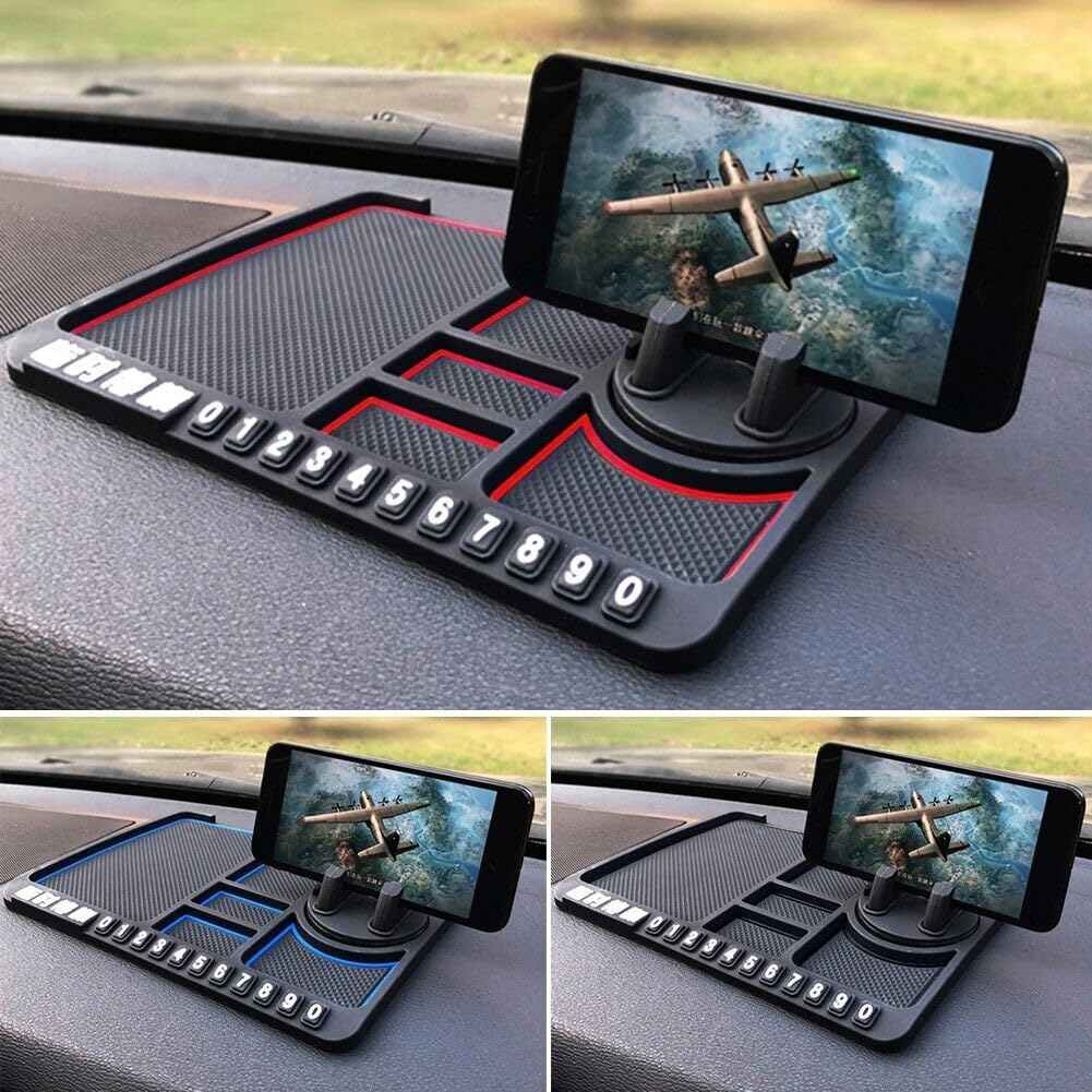 Rotatable Anti-Slip Car Phone Holder Dashboard Mat