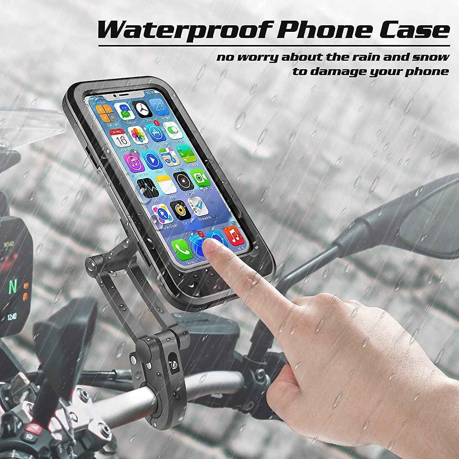 Adjustable Bicycle Phone Holder – Lightweight ABS Mount