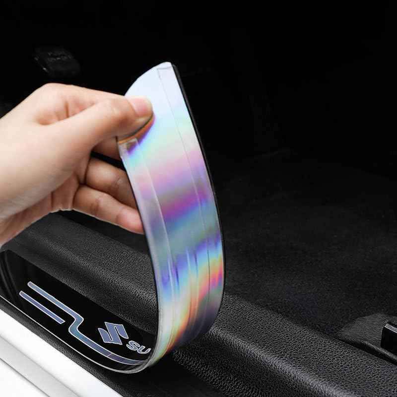 Car Door Entry Guard – Black & Neon (Pack of 4)