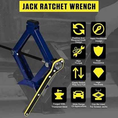 Car Jack Open-End Wrench – Heavy-Duty Tool