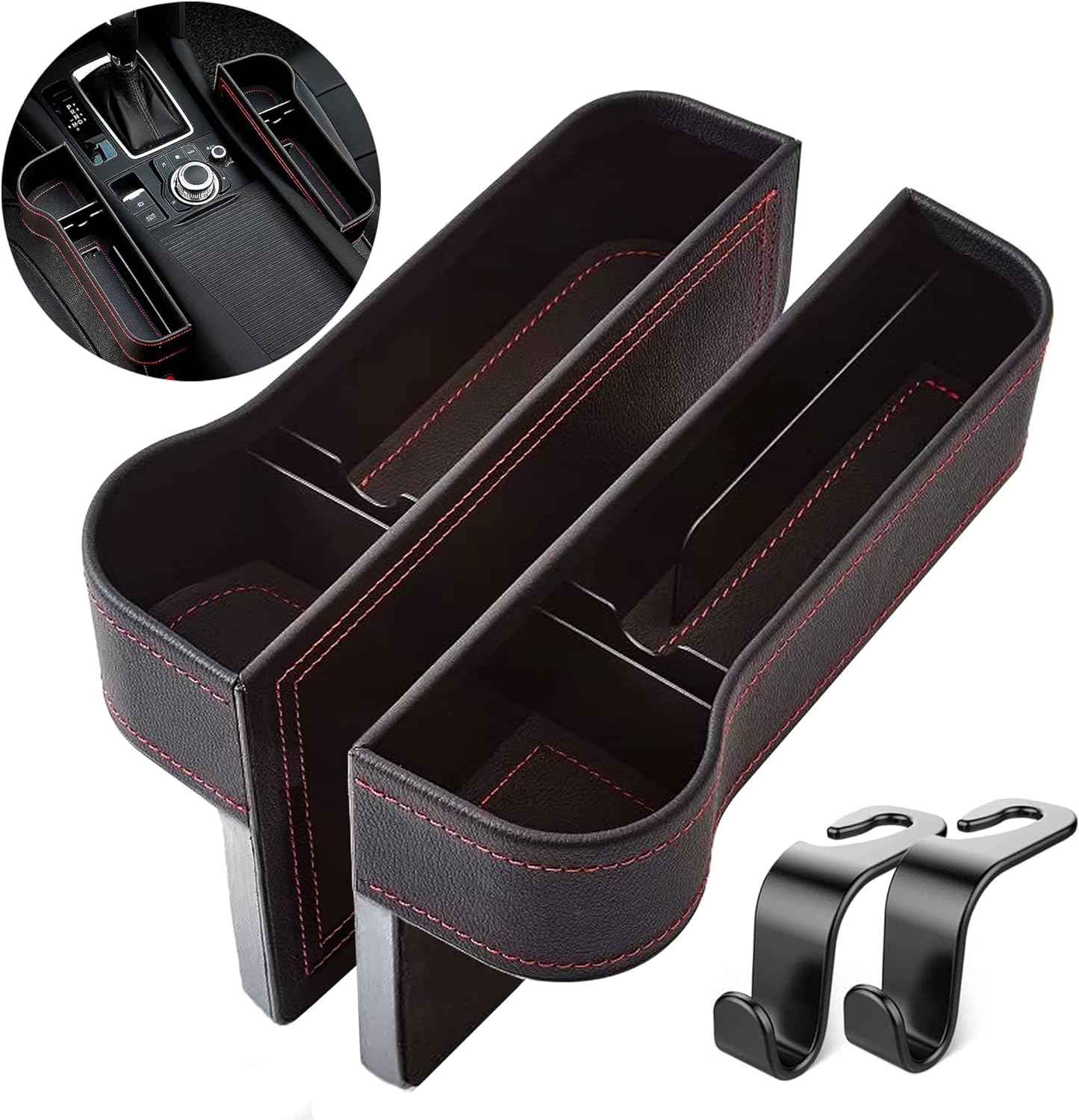 Car Seat Gap Filler – 2-Piece Organizer