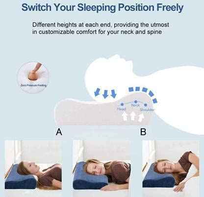 Cervical Collar & Pillow – Premium Soft Neck Support