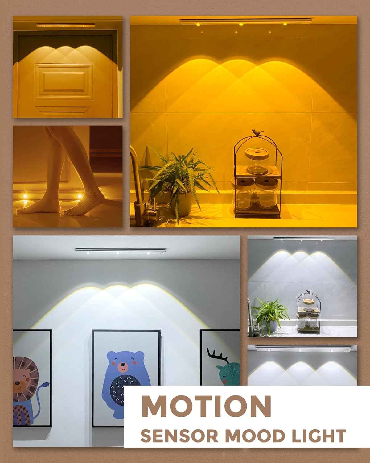LED Motion Sensor Cabinet Light