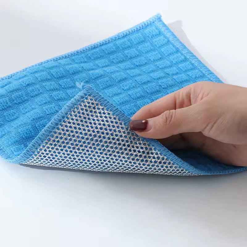 Double-Sided Microfiber Silver Cloth – Pack of 2