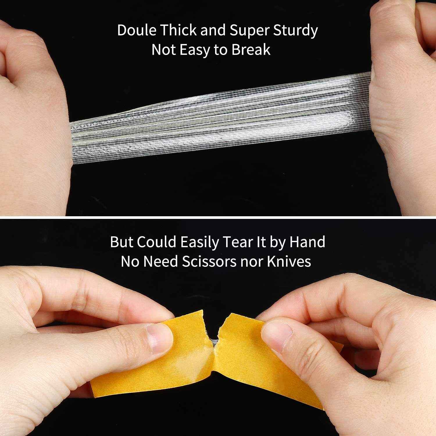 Heavy Duty Double-Sided Tape – Strong Wall Adhesive