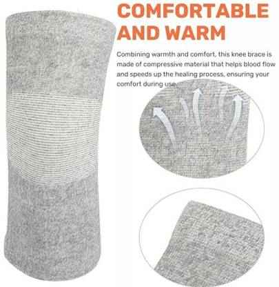 OrthoTrust - Premium Bamboo Knee Sleeves (Pack Of 2)