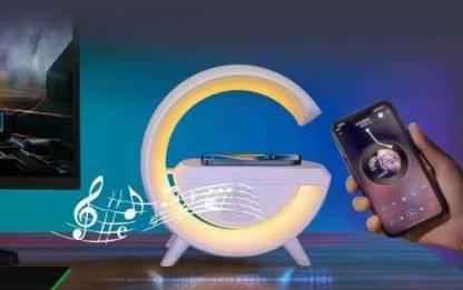 LED G-Shape Lamp Wireless Charger & Speaker