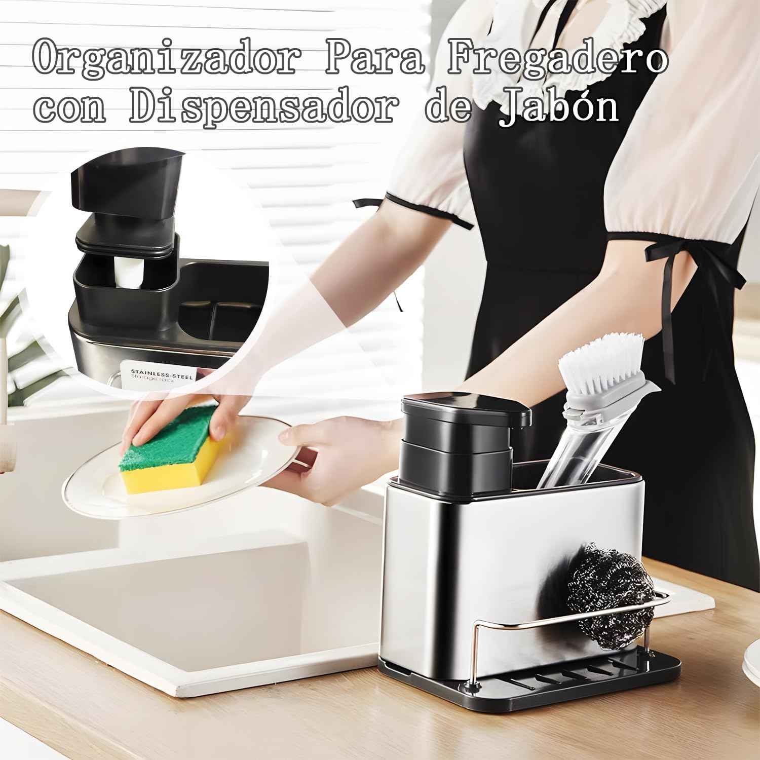 Kitchen Sink Sponge Holder – Organizer Rack