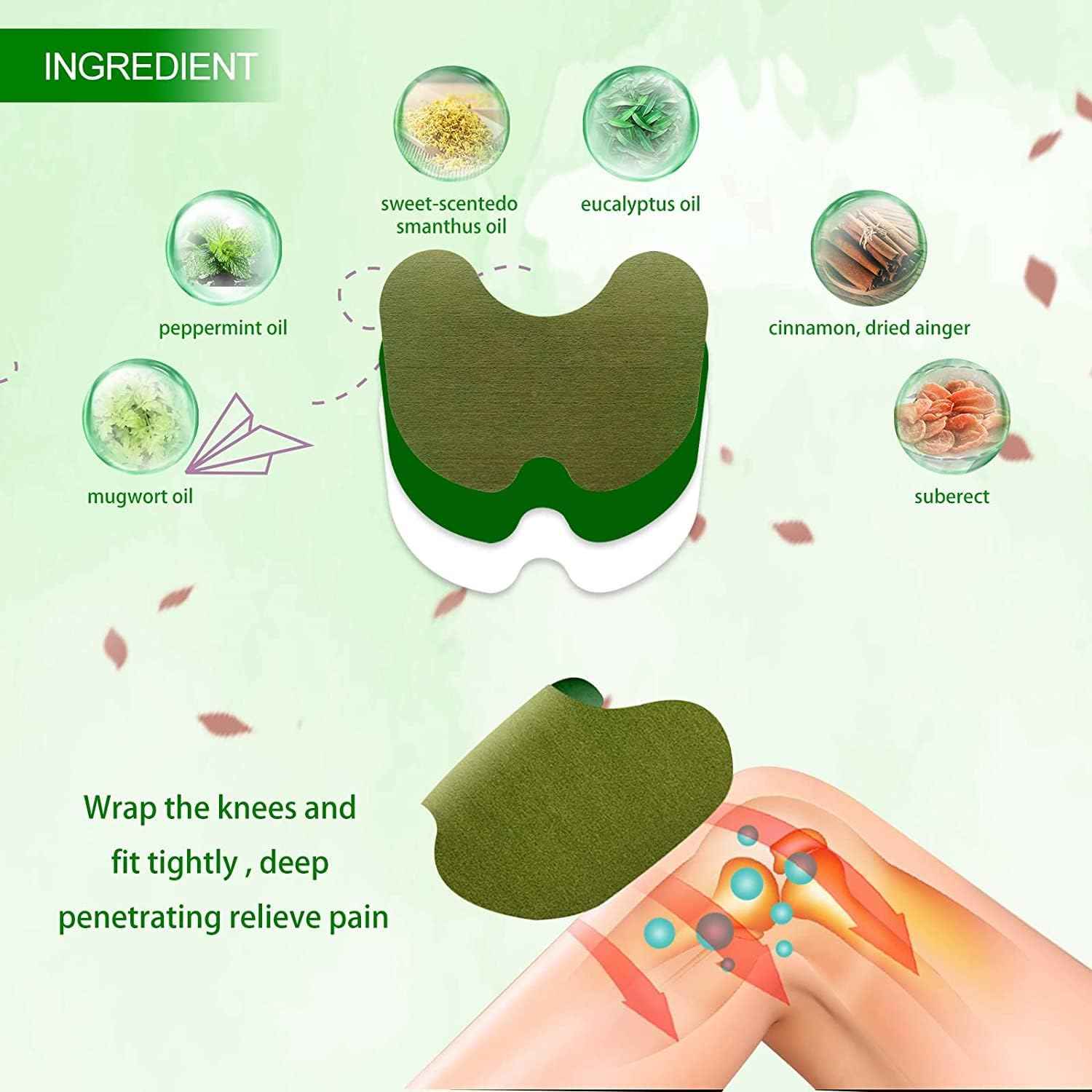 Knee Pain Relief Stickers – Natural Joint Patch