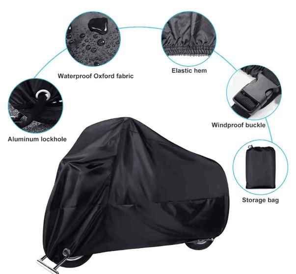 Waterproof Motorcycle Cover – Outdoor & Indoor