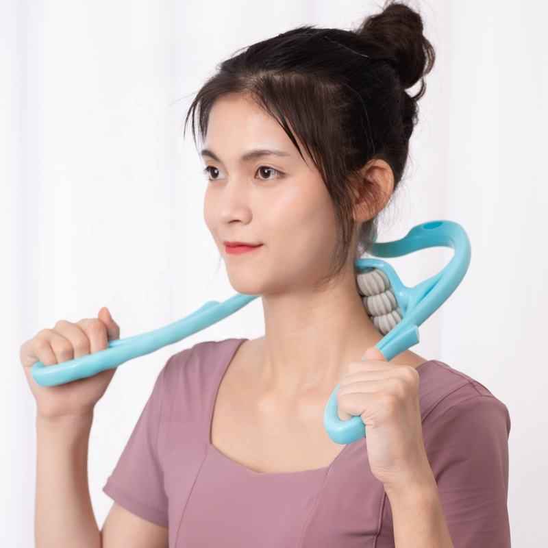 Dual Trigger Neck and Shoulder Massager – Handheld Relief Tool