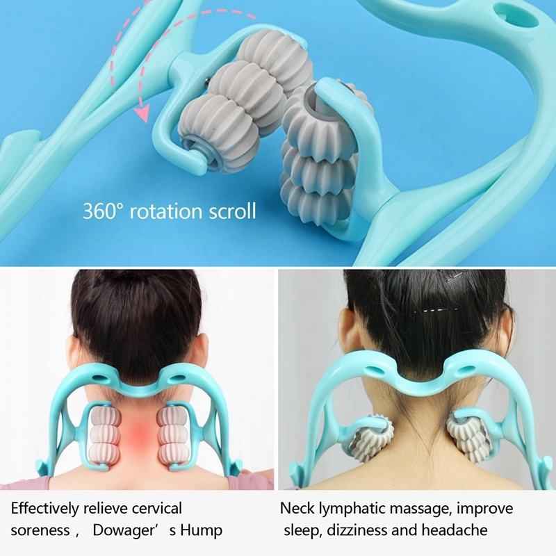 Dual Trigger Neck and Shoulder Massager – Handheld Relief Tool