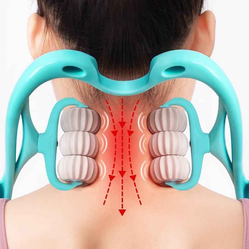 Dual Trigger Neck and Shoulder Massager – Handheld Relief Tool