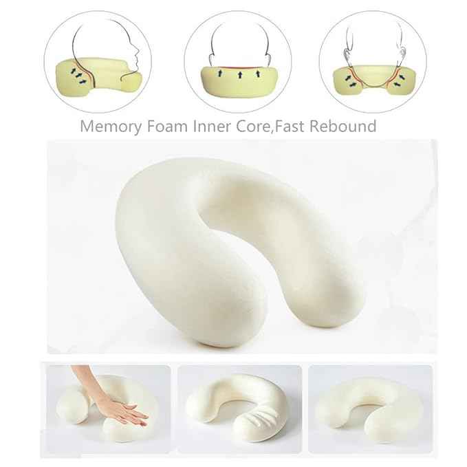 Cute Cartoon Travel Neck Pillow – Kids Comfort Pillow