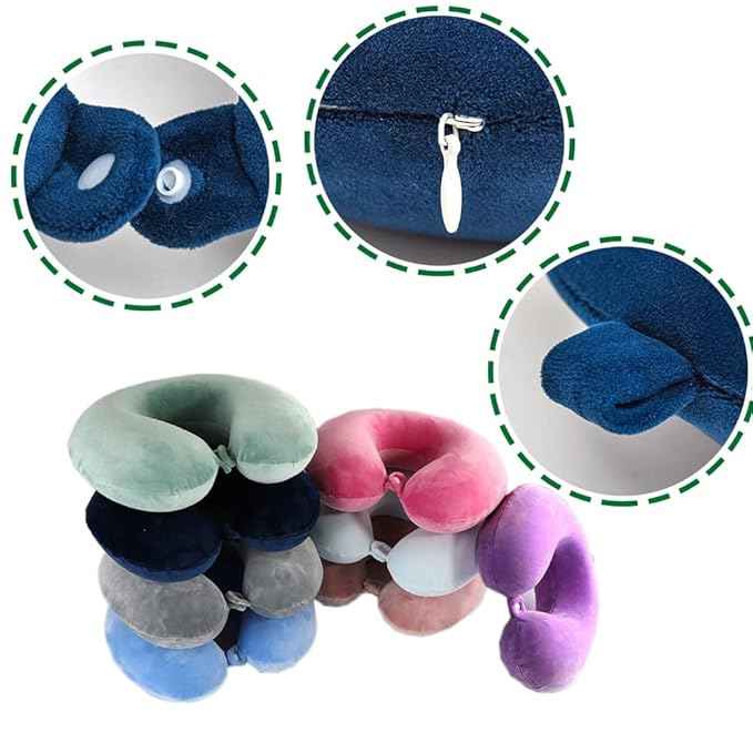 Cute Cartoon Travel Neck Pillow – Kids Comfort Pillow