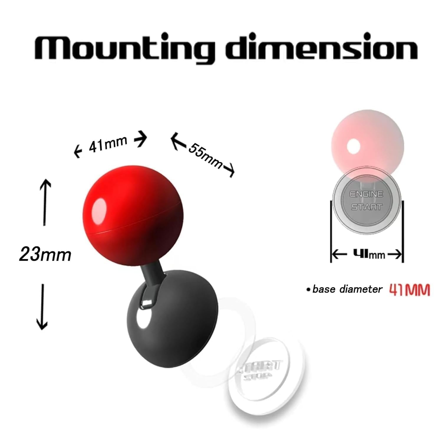 Car Push Start Button Lever – Easy Ignition Switch