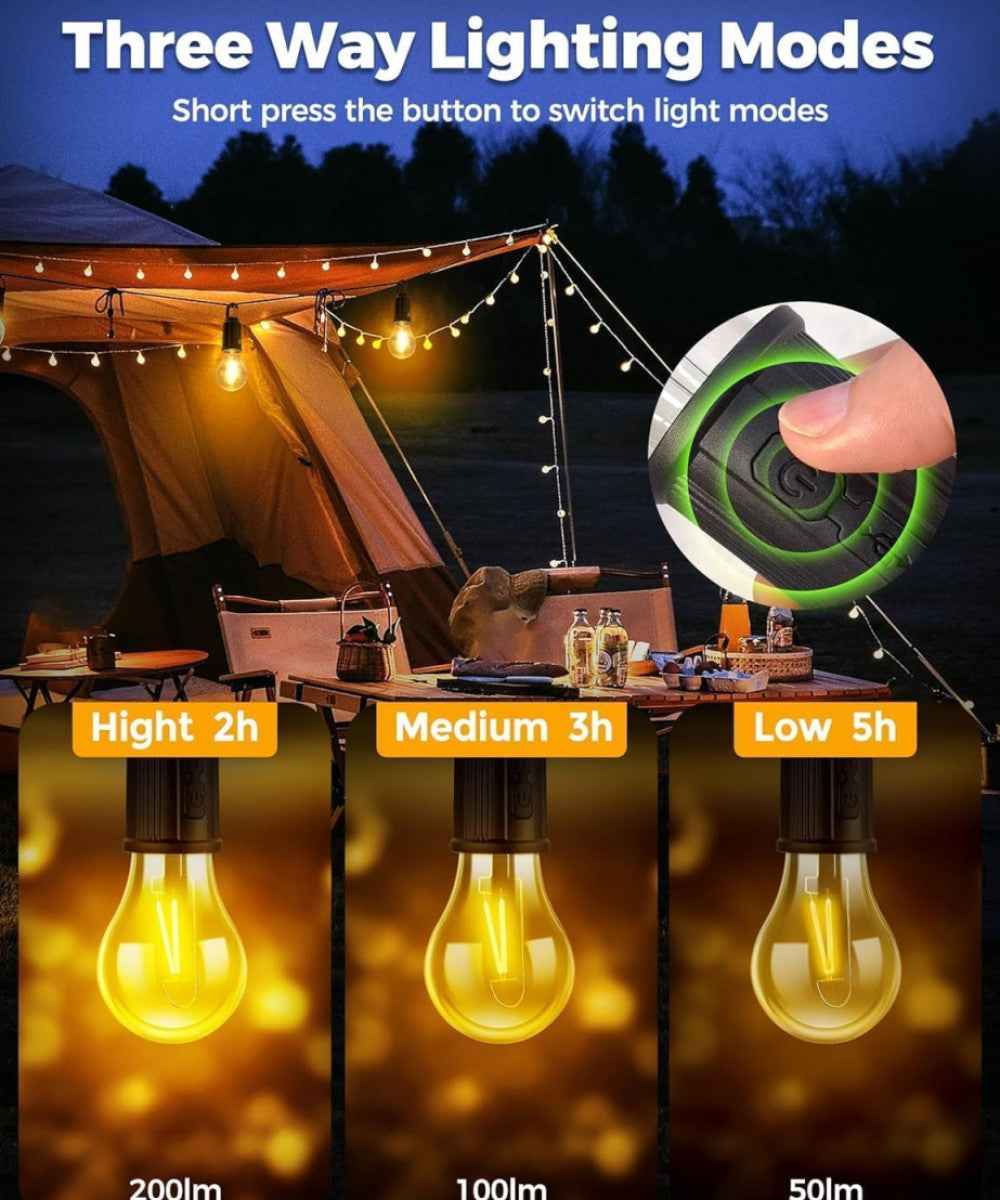 Rechargeable Camping Light – Portable LED