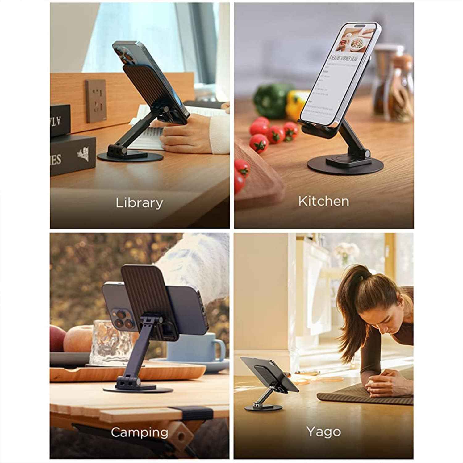 Rotatable Foldable Phone Holder – Adjustable Stand