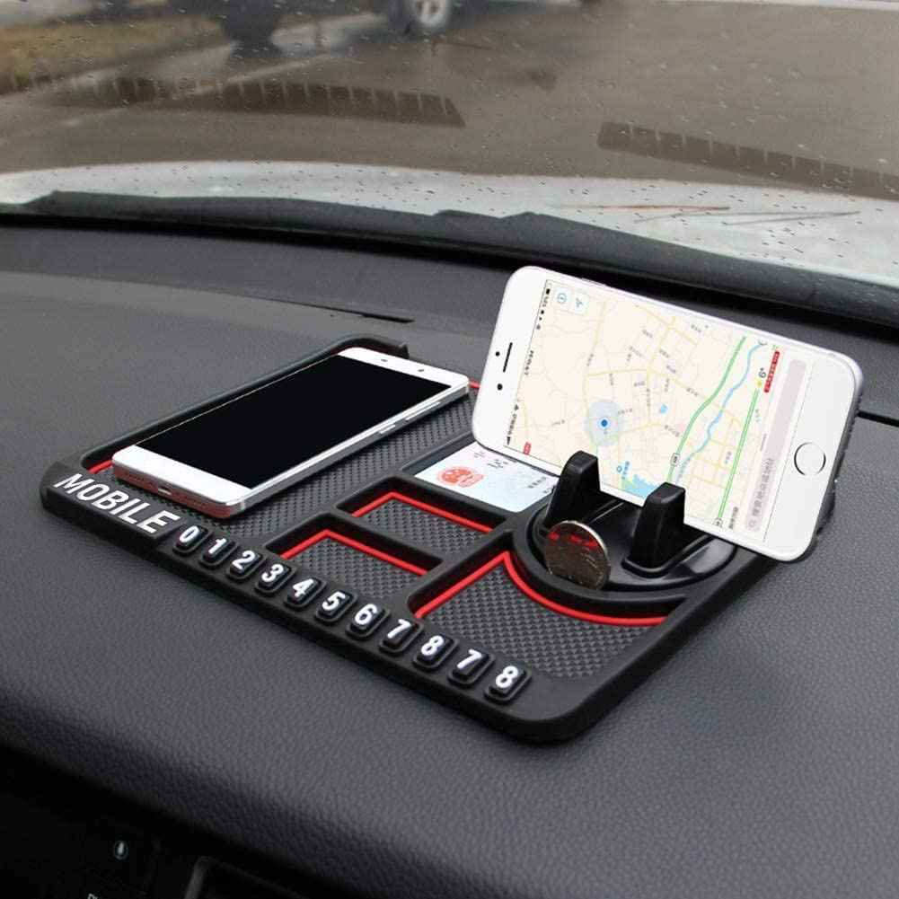 360 Rotating Car Phone Holder & Dashboard Mat