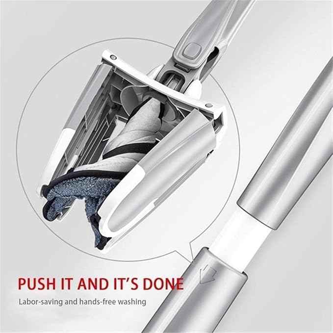 Rotatable Self-Squeeze Cleaning Mop – Multifunctional