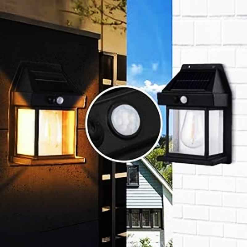 Solar Motion Sensor Wall Lamp – Waterproof Outdoor Light
